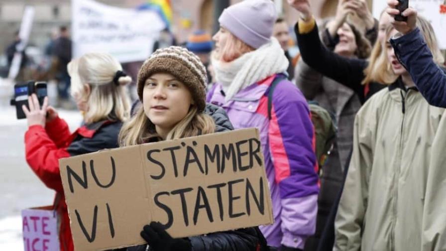 Greta Thunberg y 600 jóvenes llevan a Suecia ante la justicia para pedir más medidas por el clima