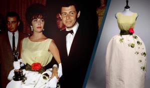 El vestido Dior de la suerte de Liz Taylor, encontrado en una maleta en Londres