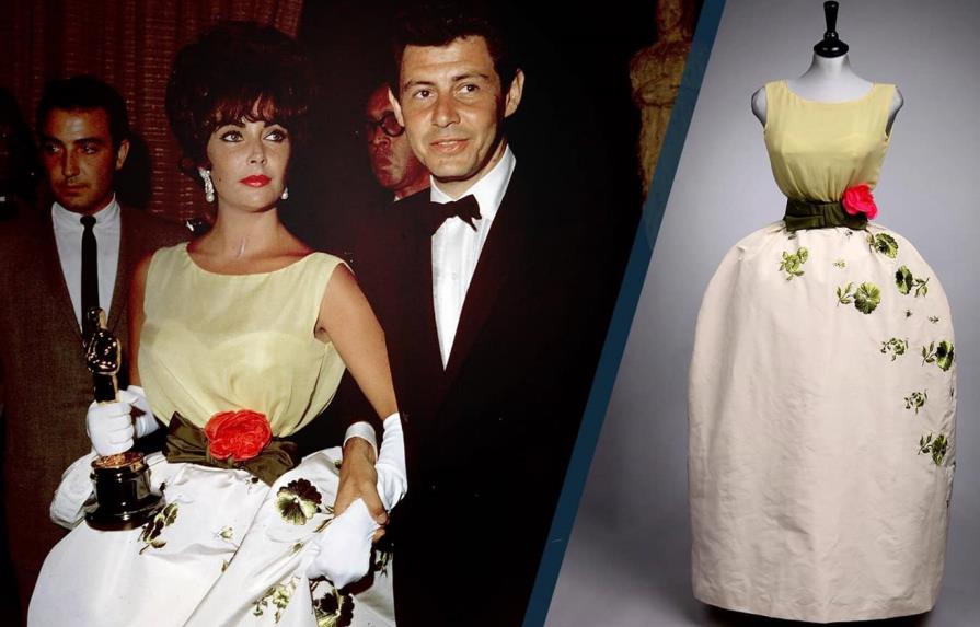 El vestido Dior de la suerte de Liz Taylor, encontrado en una maleta en Londres