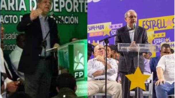 Danilo y Leonel están activos el fin de semana con juramentación de seguidores