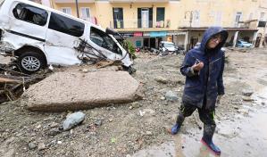 Tres muertos y nueve despararecidos por deslizamiento de tierra en isla italiana Ischia