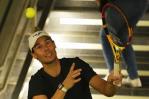 Nadal llega por 1ra vez a Quito, en gira de exhibición