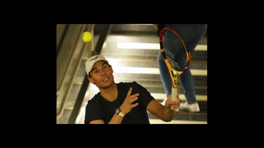 Nadal llega por 1ra vez a Quito, en gira de exhibición
