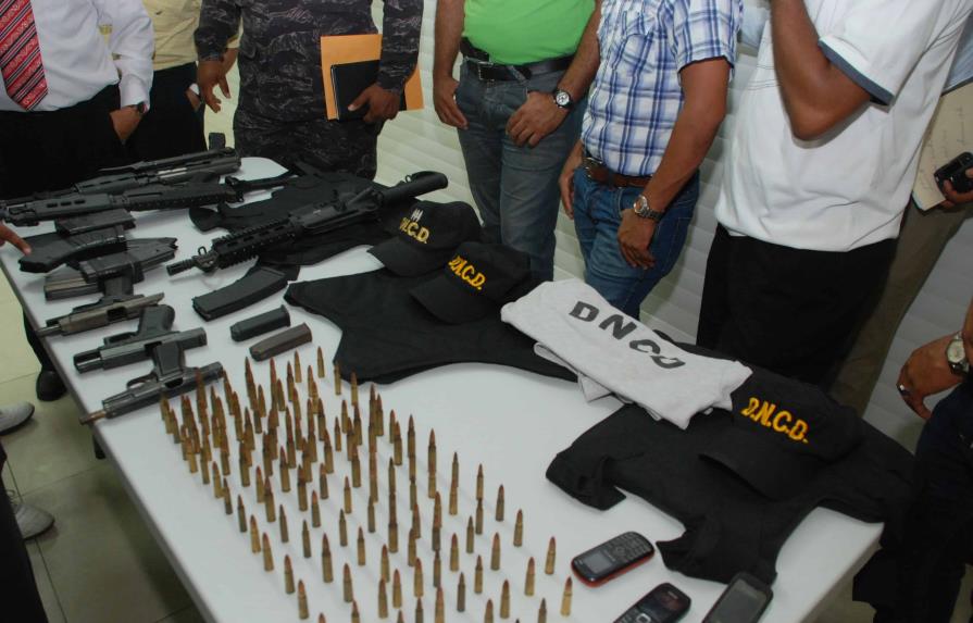 Aseguran miembros de peligrosos carteles del narcotráfico internacional operan en el país