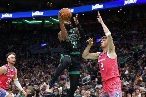 NBA: Con 36 puntos de Brown, Celtics superan a Wizards