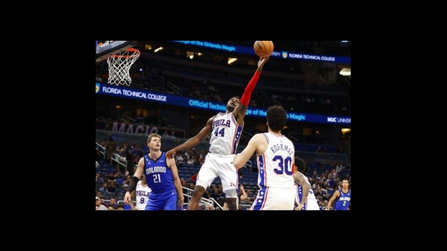 Sixers aplastan por 133-103 al Magic