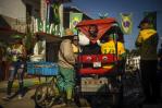 Ciudad cubana se tiñe de verde y amarillo por Brasil