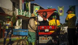 Ciudad cubana se tiñe de verde y amarillo por Brasil