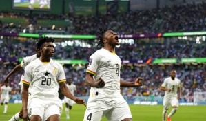 Ghana derrota a Surcorea tras vibrante segundo tiempo
