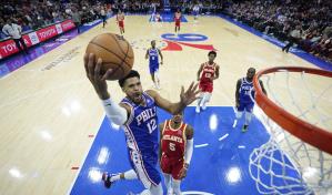 VIDEO | Embiid regresa y potencia a los 76ers ante Hawks