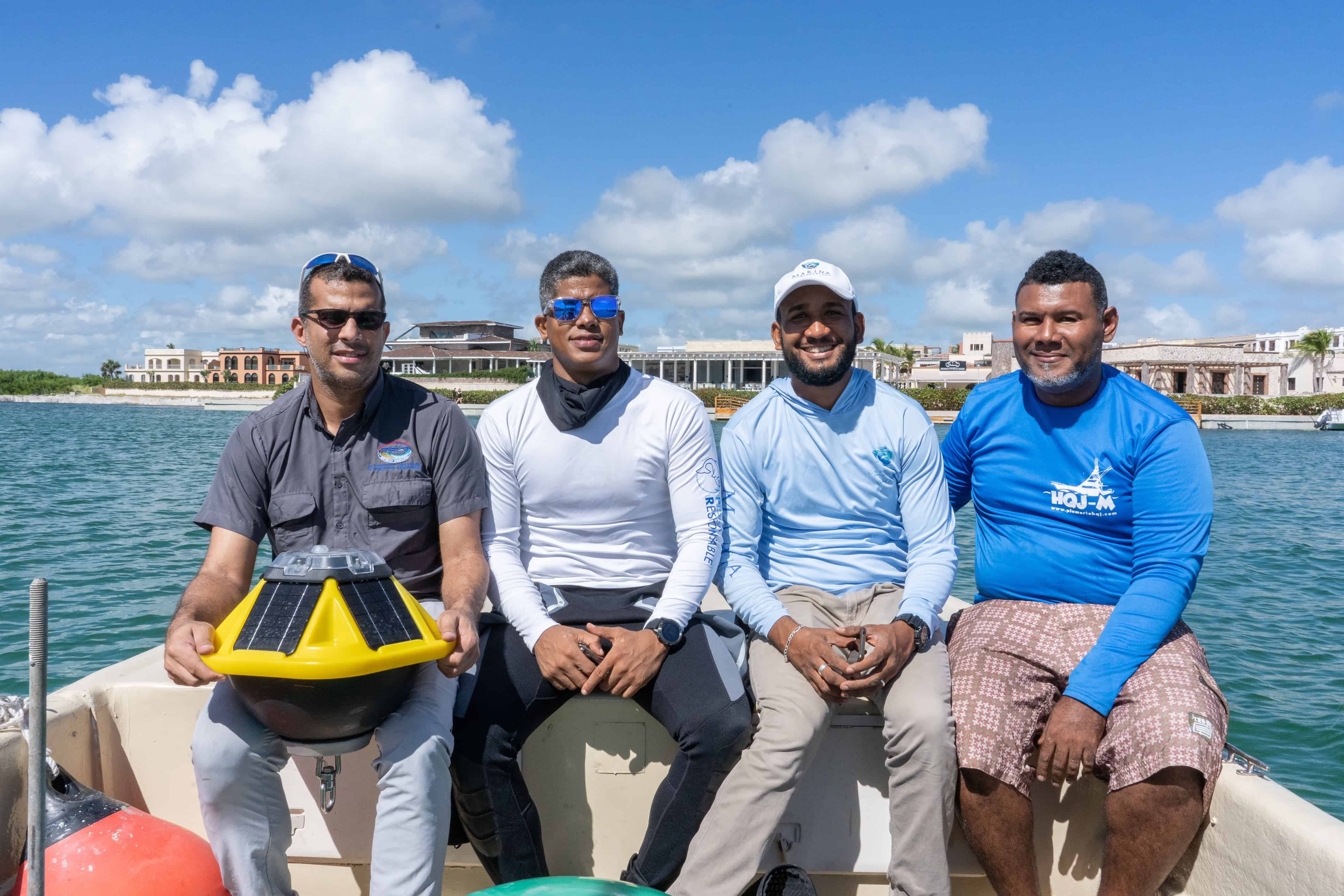 Omar Shamir Reynoso, Werner Leo, Juan Mauricio Lorenzo y Ariel Pérez. 