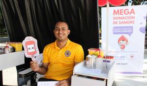 Realizan donación de sangre a favor del Hemocentro Nacional