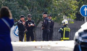 Un herido por un artefacto explosivo en la Embajada de Ucrania en Madrid