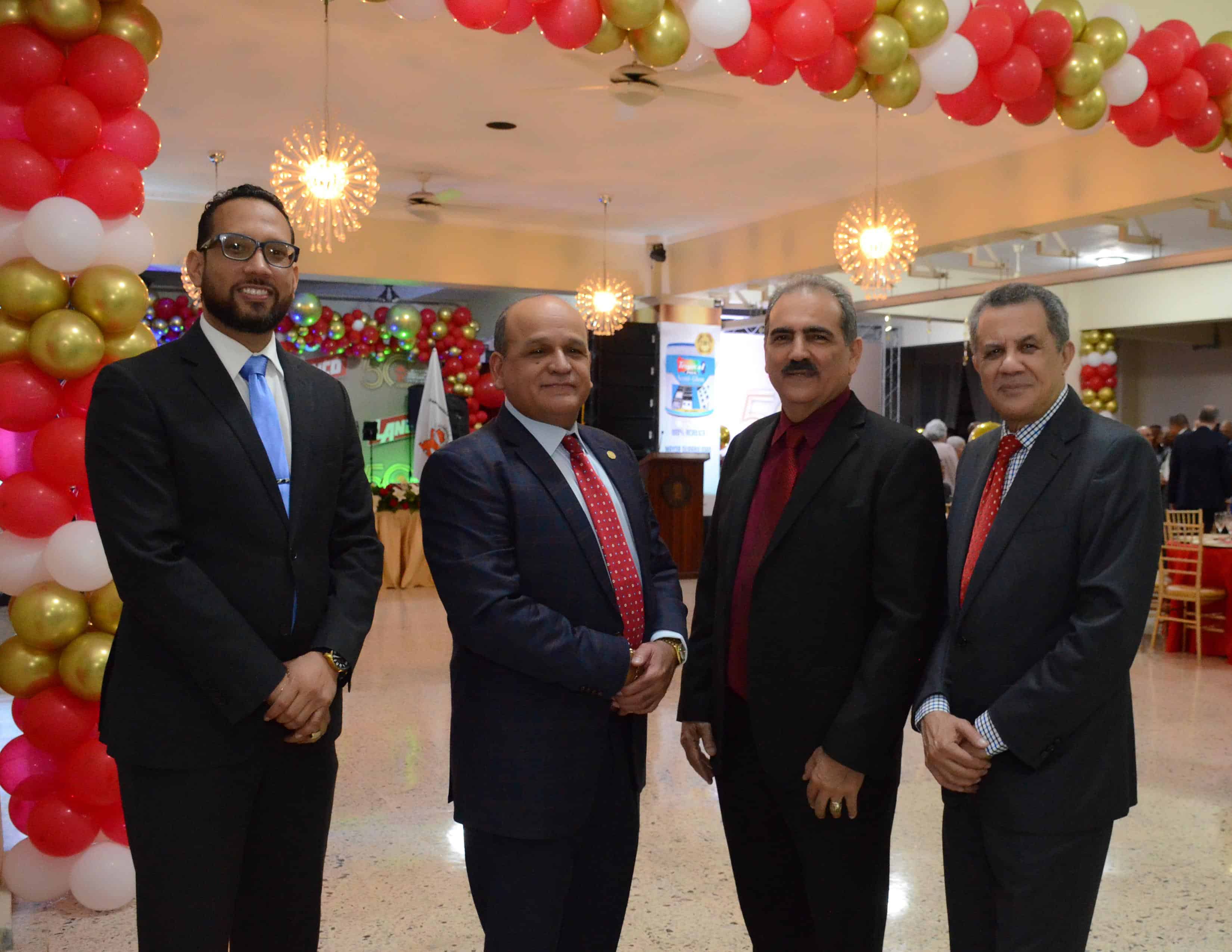 José Aníbal Peralta, Iván García, Arturo Espinal y Radhamés García.