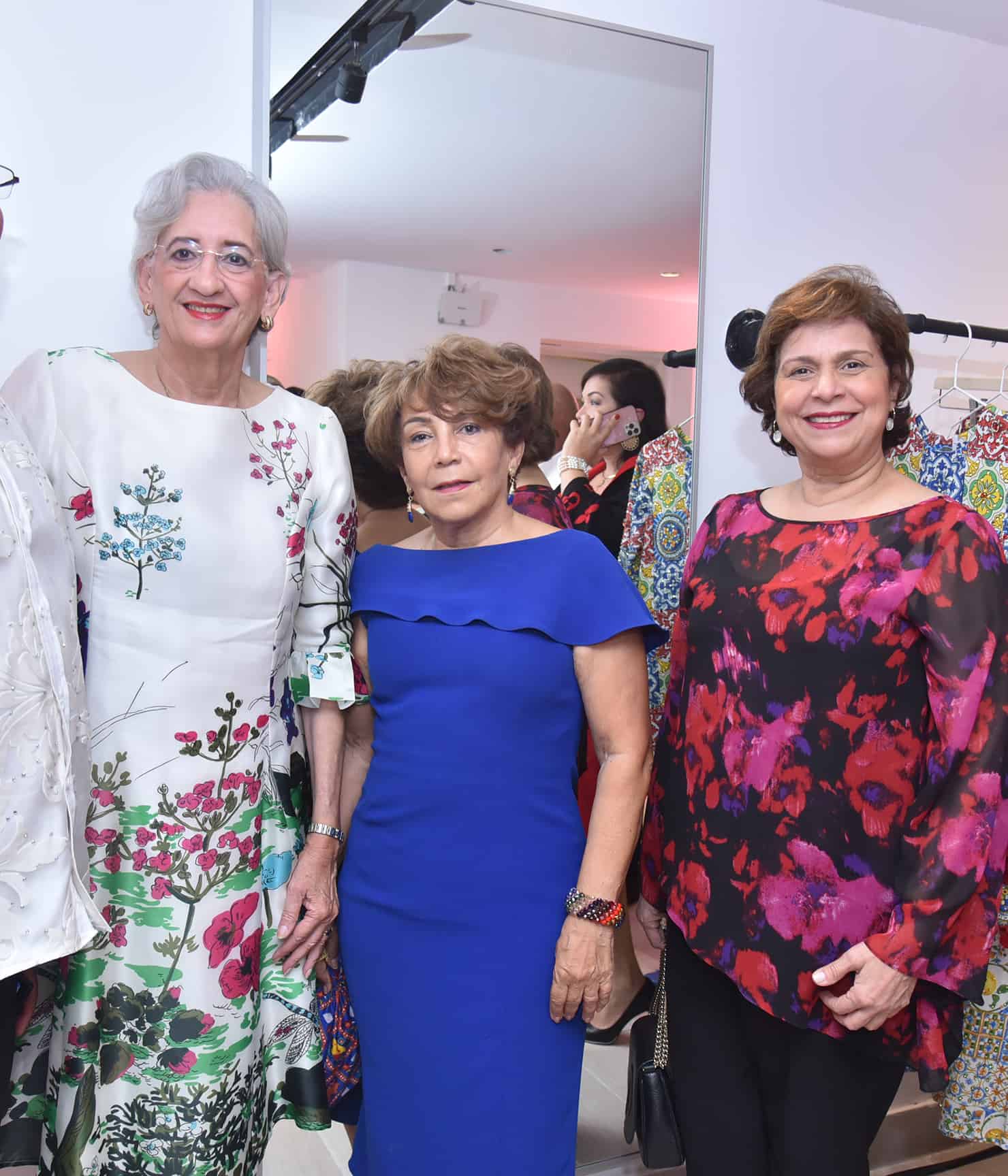 Haidée Benoit, Joenne Taveras y Lilianna Khoury.