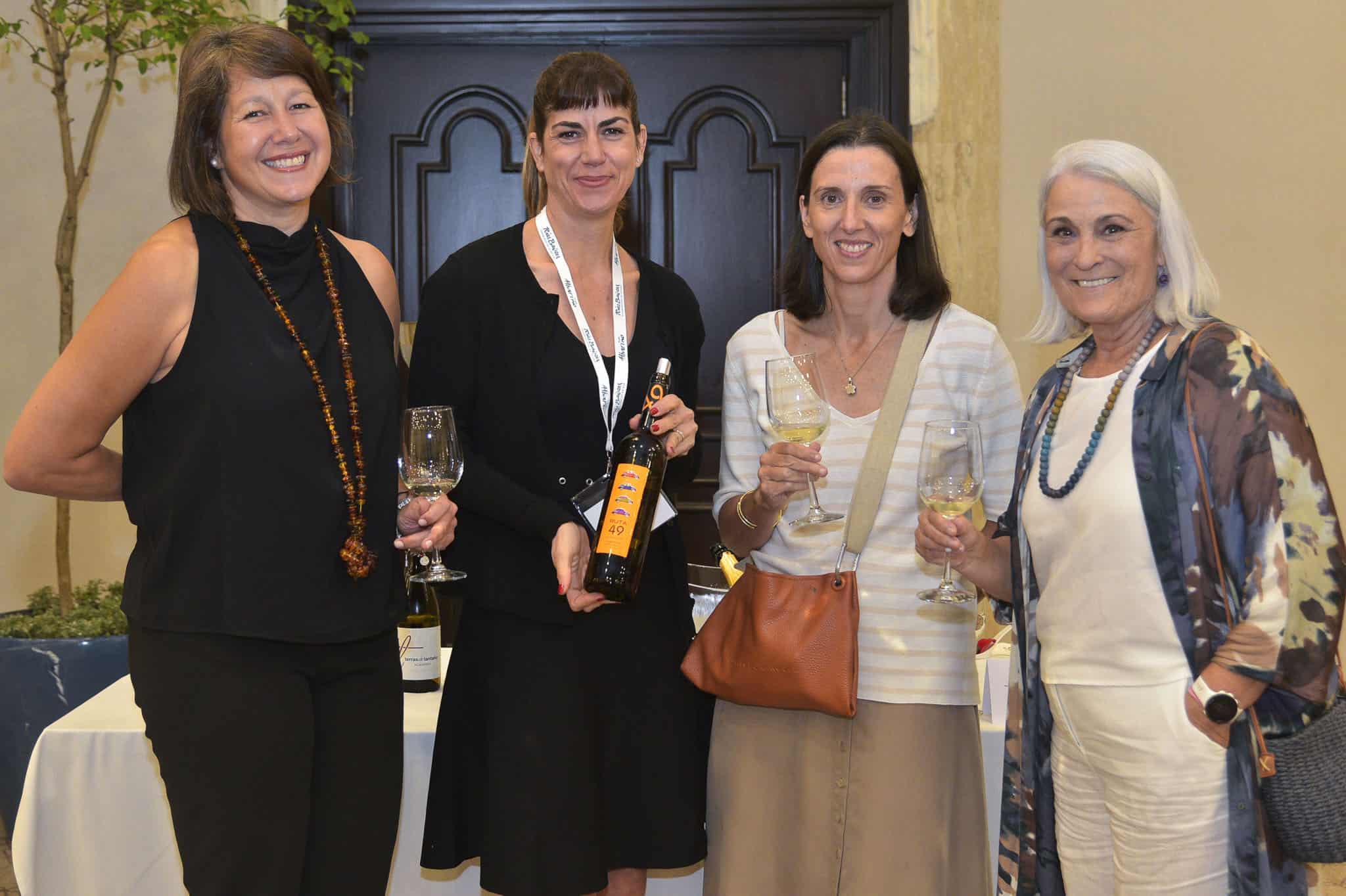 Gabriela Varela, Sylvie Ziegler, Ana Sánchez y Leo Jiménez. 