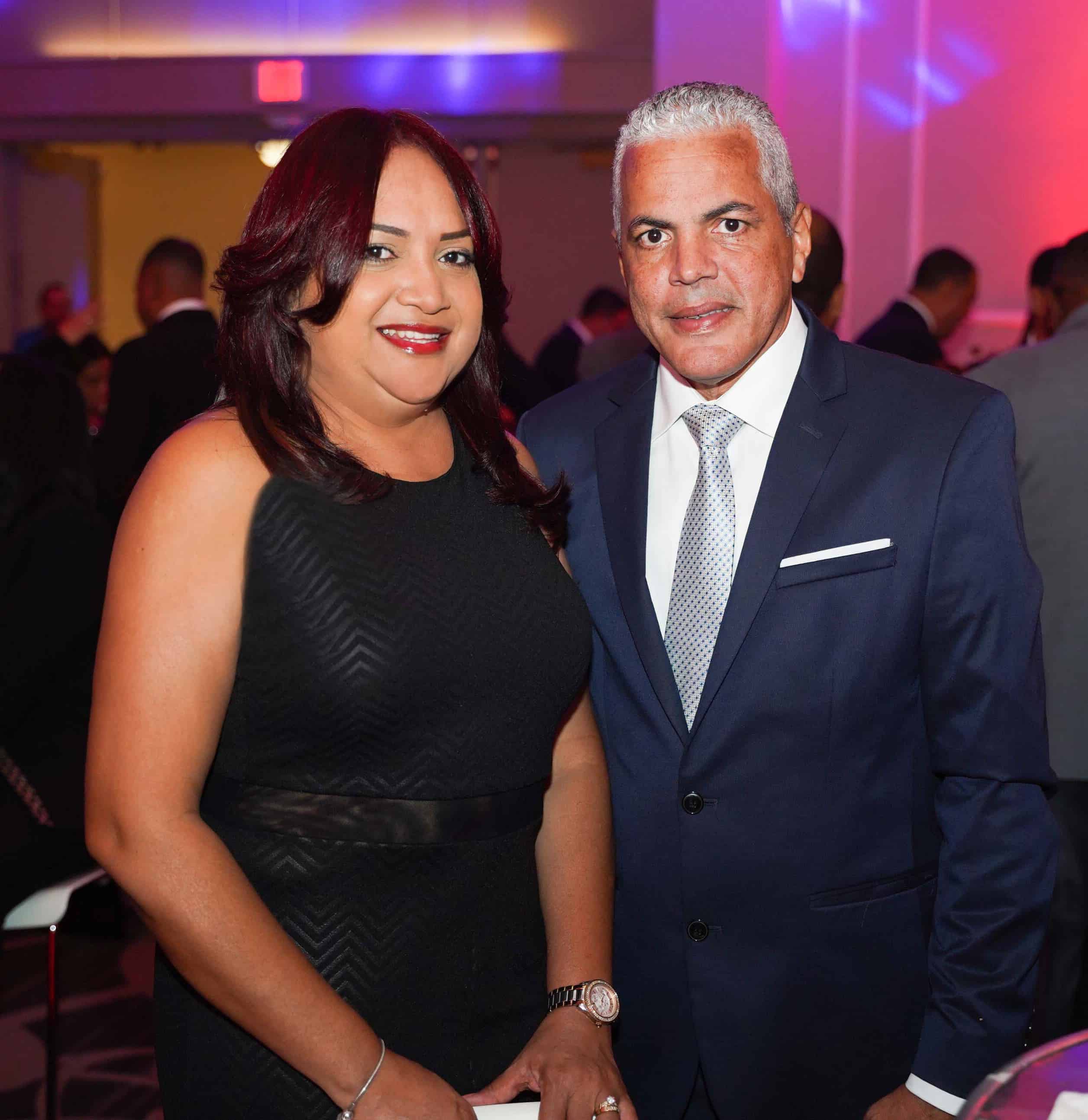 Elizabeth Lantigua y Jhon Asmar.