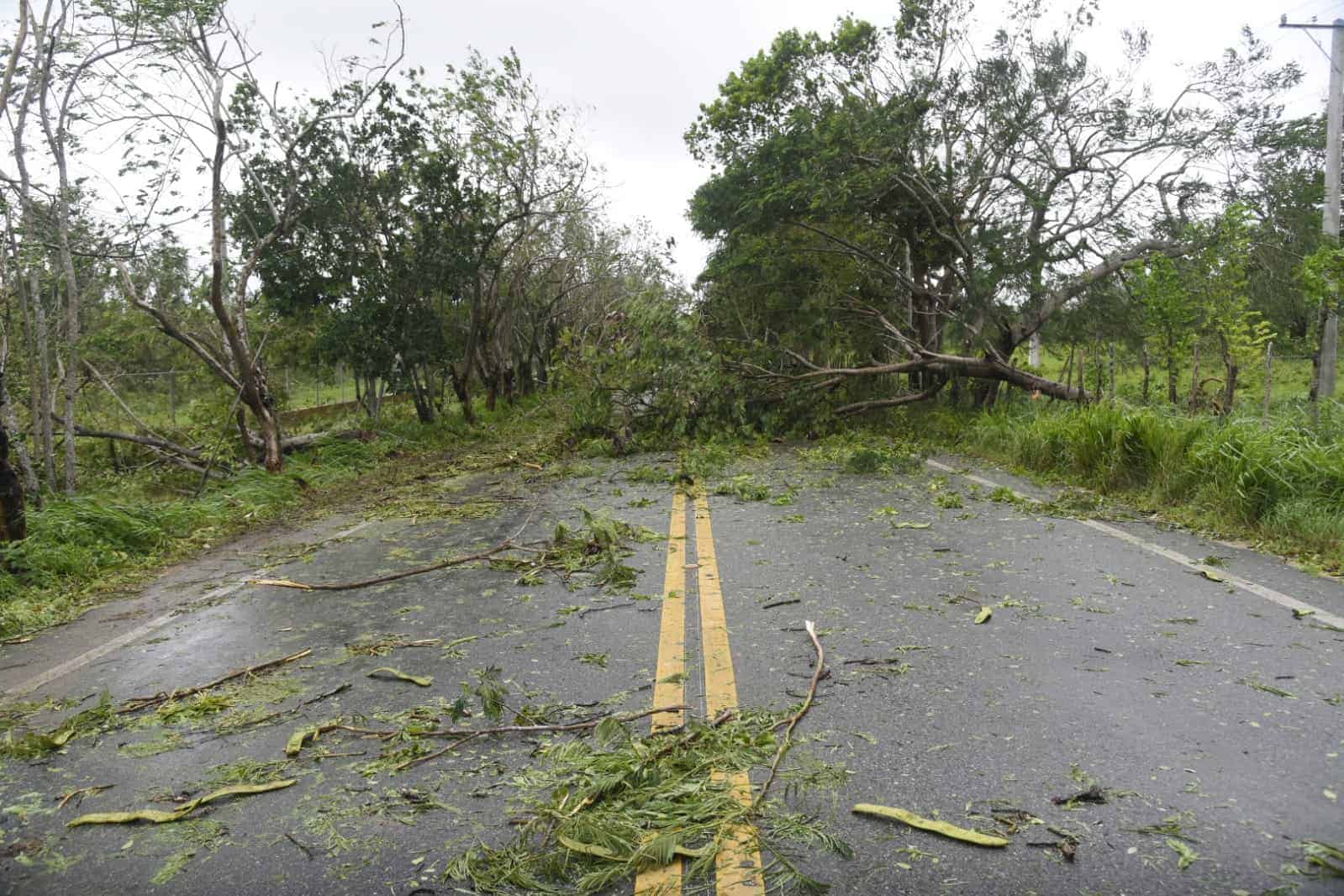 Efectos de Fiona en las zonas sureste y noreste de República Dominicana.