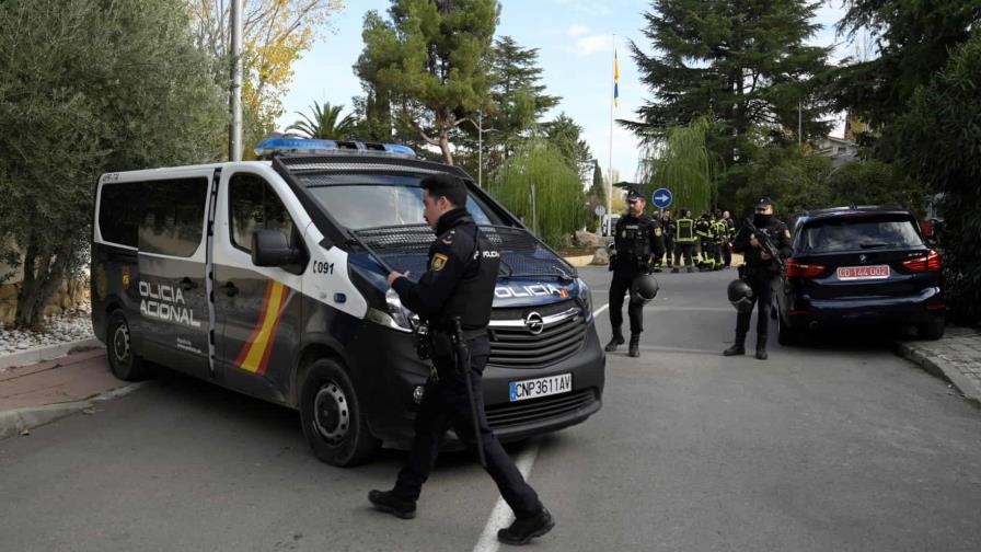 Un herido leve por carta bomba en la embajada de Ucrania en Madrid