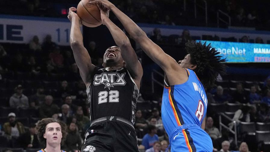 VIDEO | Thunder gana y extiende el mal paso de Spurs a nueve juegos VIDEO | Thunder gana y extiende el mal paso de Spurs a nueve juegos