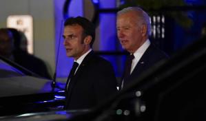 Biden y Macron conversan sobre Ucrania, clima, China