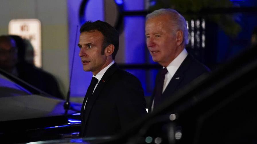 Biden y Macron conversan sobre Ucrania, clima, China