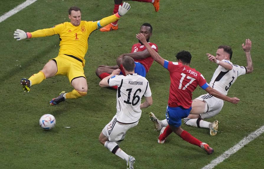 Alemania, eliminada pese a sufrido triunfo ante Costa Rica