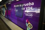 Lanzan campaña de prevención sobre el sida en el tren de Santurce en Puerto Rico Lanzan campaña de prevención sobre el sida en el tren de Santurce en Puerto Rico