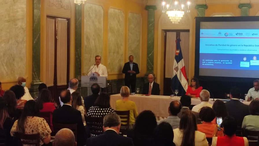 Gobierno lanza iniciativa de Paridad de Género en República Dominicana