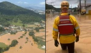 Lluvias causan m&aacute;s muertes y miles de desplazados en Brasil