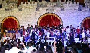 Presidencia y Alcaldía del Distrito inauguran parque Villa Navidad en el Centro Olímpico