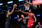 Nets ganan cuarto al hilo al derrotar 114-105 a Raptors