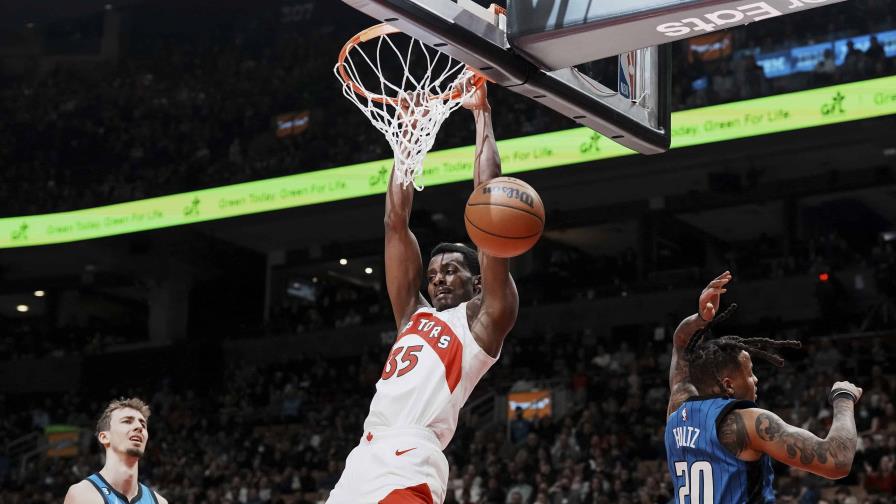 VIDEO | Con 32 puntos de Anunoby, los Raptors aplastan al Magic