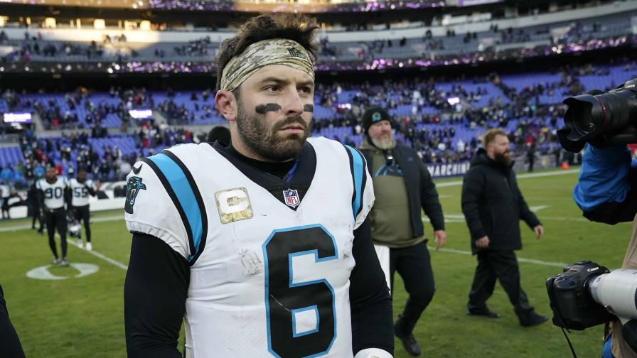 Panthers dan de baja al mariscal de campo Baker Mayfield por malos resultados
