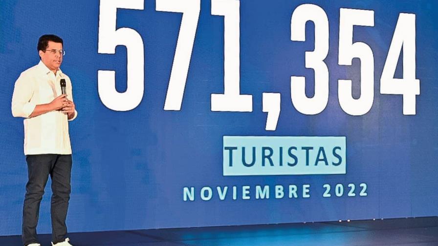 En los primeros 11 meses del año, el país recibió casi 7.5 millones de visitantes