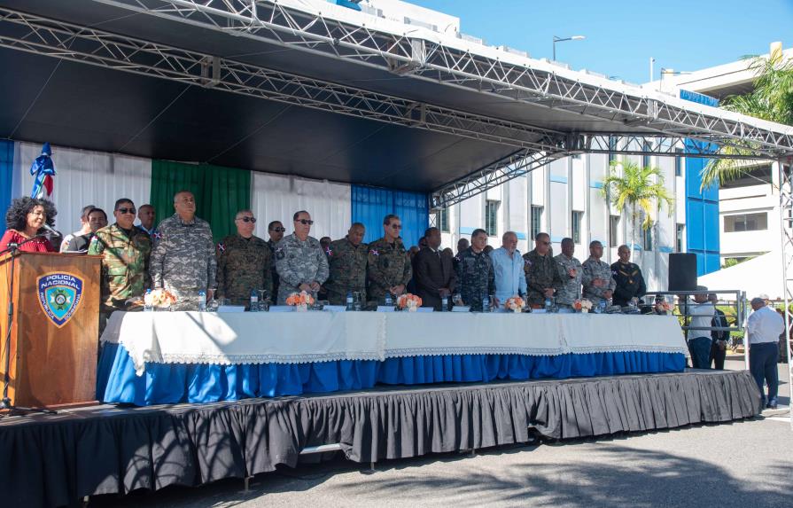 Policía Nacional arranca operativo por fiestas con la misión de ser enérgicos