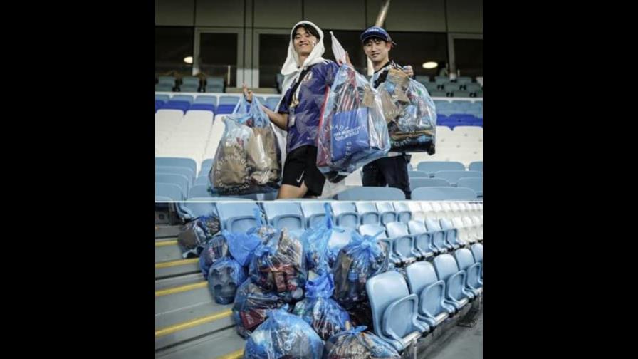 Lo que hicieron los fanáticos de Japón cuando perdieron de Croacia Lo que hicieron los fanáticos de Japón cuando perdieron de Croacia