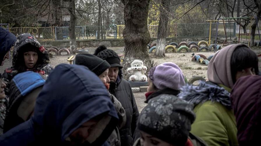 Ucranianos ocultaron a huérfanos de los soldados rusos