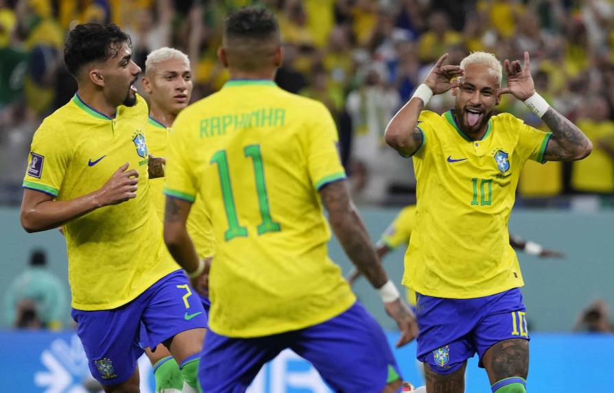 Brasil retoma la samba en el Mundial, goleó 4-1 a Corea del Sur en Mundial