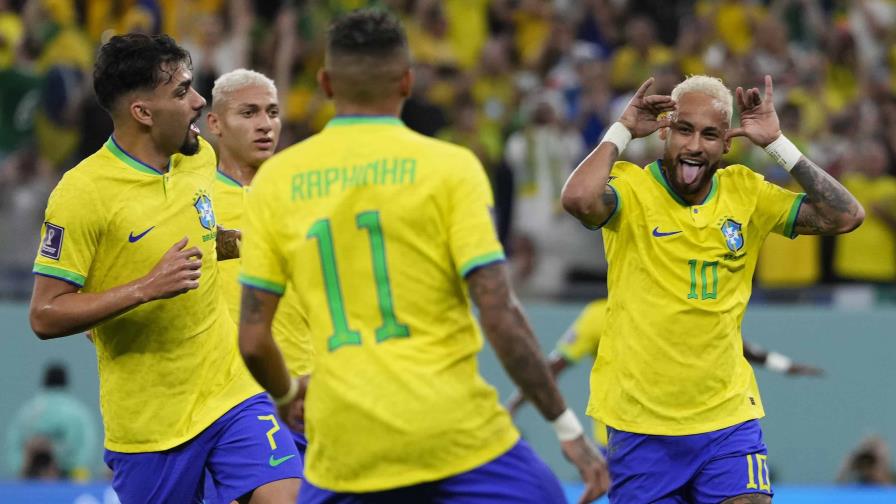Brasil retoma la samba en el Mundial, goleó 4-1 a Corea del Sur en Mundial