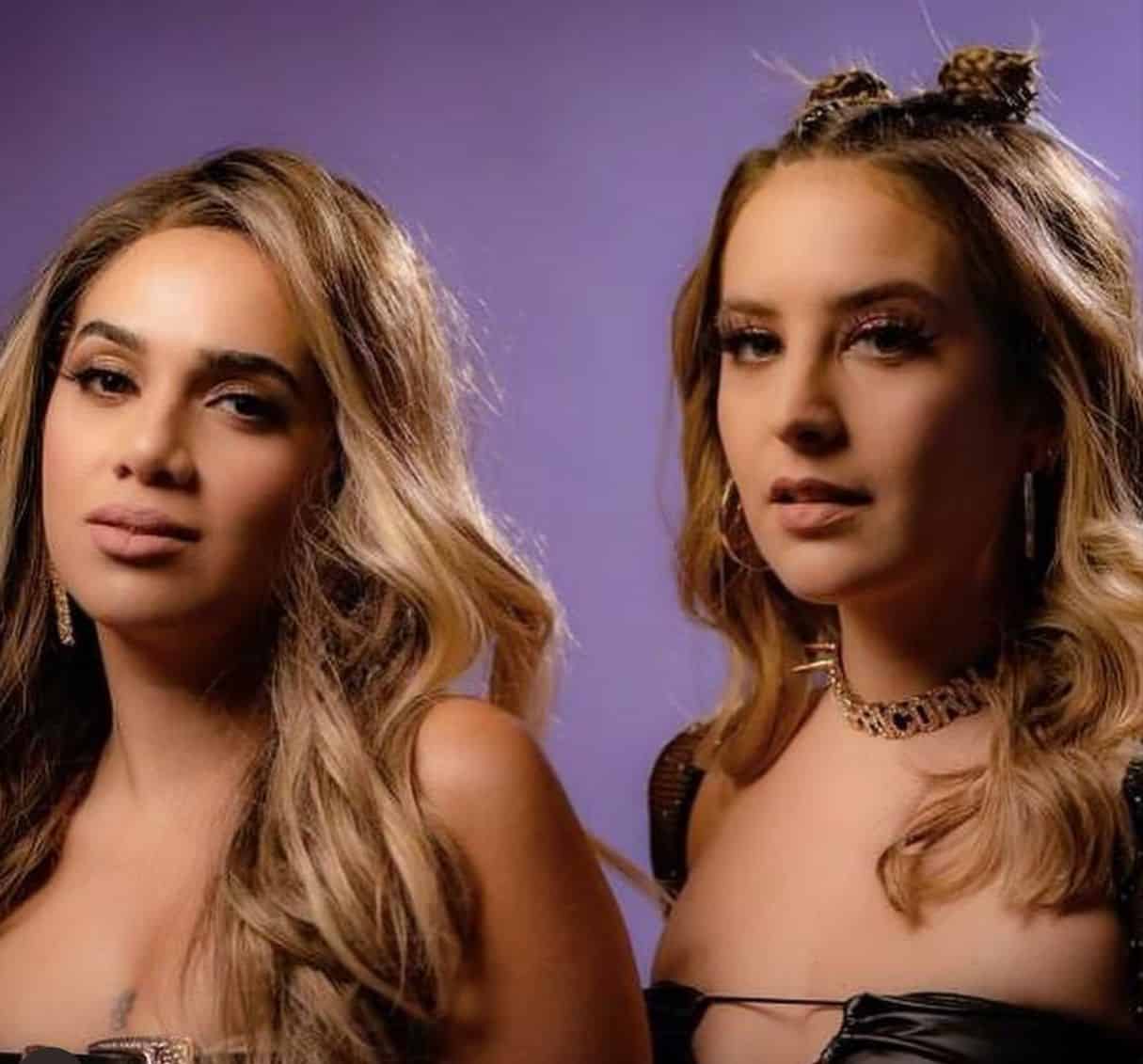 Las cantantes Miriam Maro y Mimi Rose.