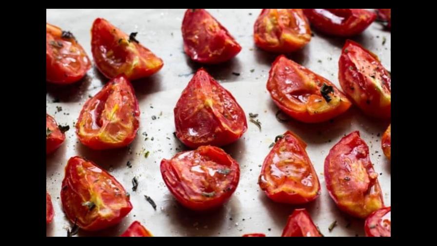 Así se deben deshidratar los tomates