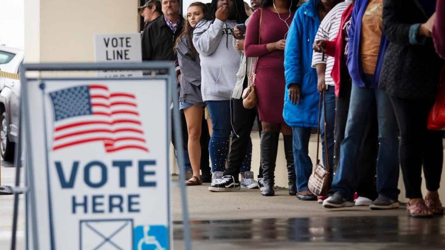 Los estadounidenses votan en Georgia; un nuevo test para Biden