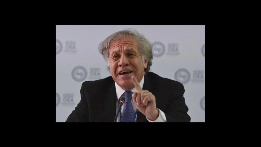 Secretario general de la OEA rechaza acciones de Castillo y llama al diálogo