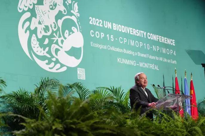 Guterres advierte que humanidad se ha convertido en un arma de extinción masiva de la naturaleza