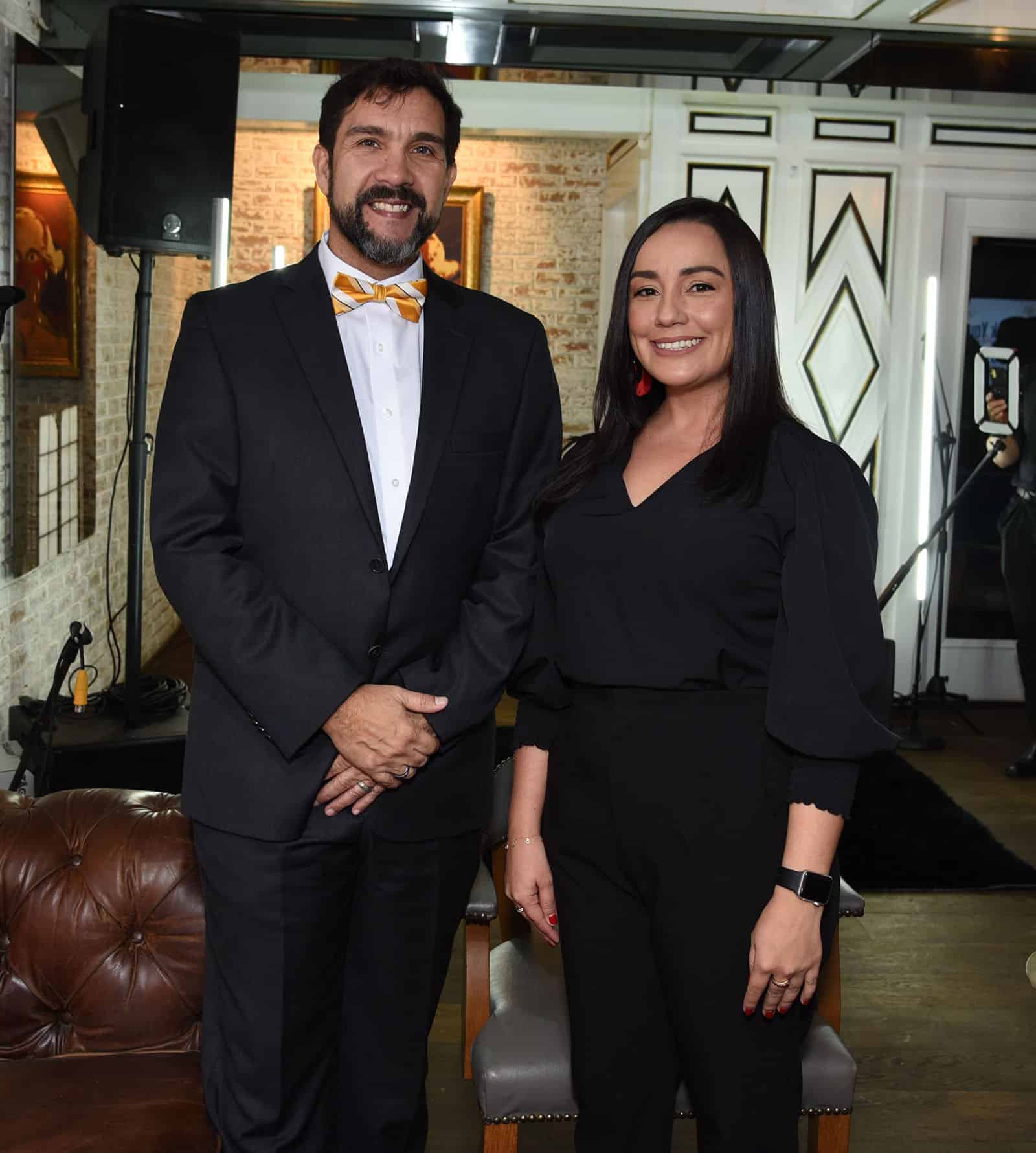 Gustavo Rodríguez y Diana Lugo.