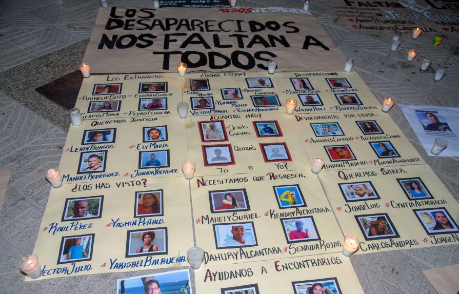 Familiares de desaparecidos convocan manifestación en Santo Domingo y Santiago este sábado