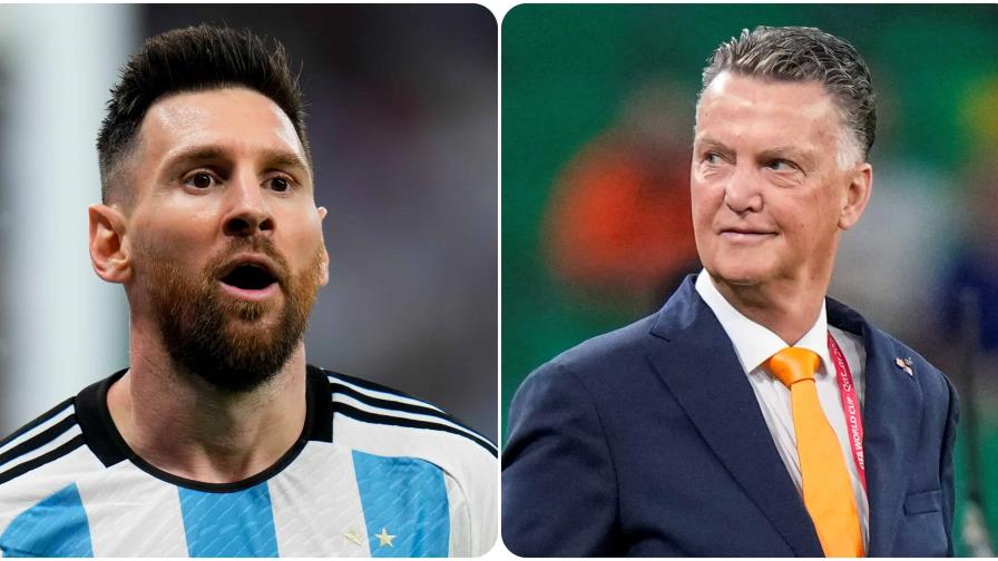 Van Gaal busca saldar cuenta pendiente con Messi y Argentina en el Mundial