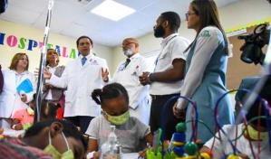 Ministerios de Salud y Educación inauguran aula hospitalaria en el Arturo Grullón de Santiago