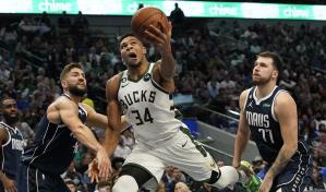 VIDEO | Bucks vencen a Mavericks y Doncic tras perder a Antetokounmpo
